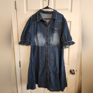 Shein denim dress
